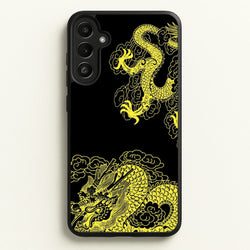 Yellow Dragon  - Dragon Phone Case for Galaxy A36
