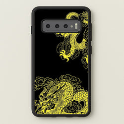 Yellow Dragon  - Dragon Phone Case for Galaxy S10 Plus