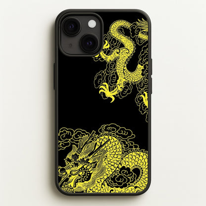 Yellow Dragon  - Dragon Phone Case for iPhone 13