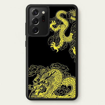 Yellow Dragon  - Dragon Phone Case for Galaxy Note 20 Ultra