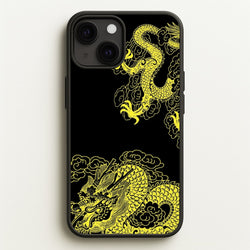 Yellow Dragon  - Dragon Phone Case for iPhone 13 Mini