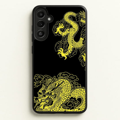 Yellow Dragon  - Dragon Phone Case for Galaxy A34