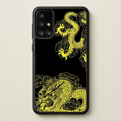 Yellow Dragon  - Dragon Phone Case for Galaxy A71
