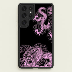 Purple Dragon  - Dragon Phone Case for Galaxy S23 Ultra