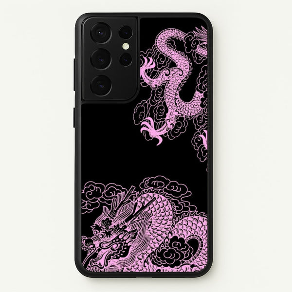 Purple Dragon  - Dragon Phone Case for Galaxy S21 Ultra