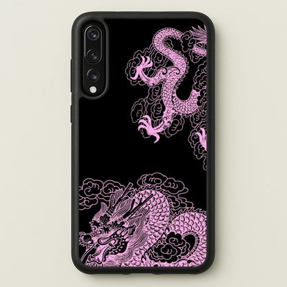 Purple Dragon  - Dragon Phone Case for Huawei P20 Pro