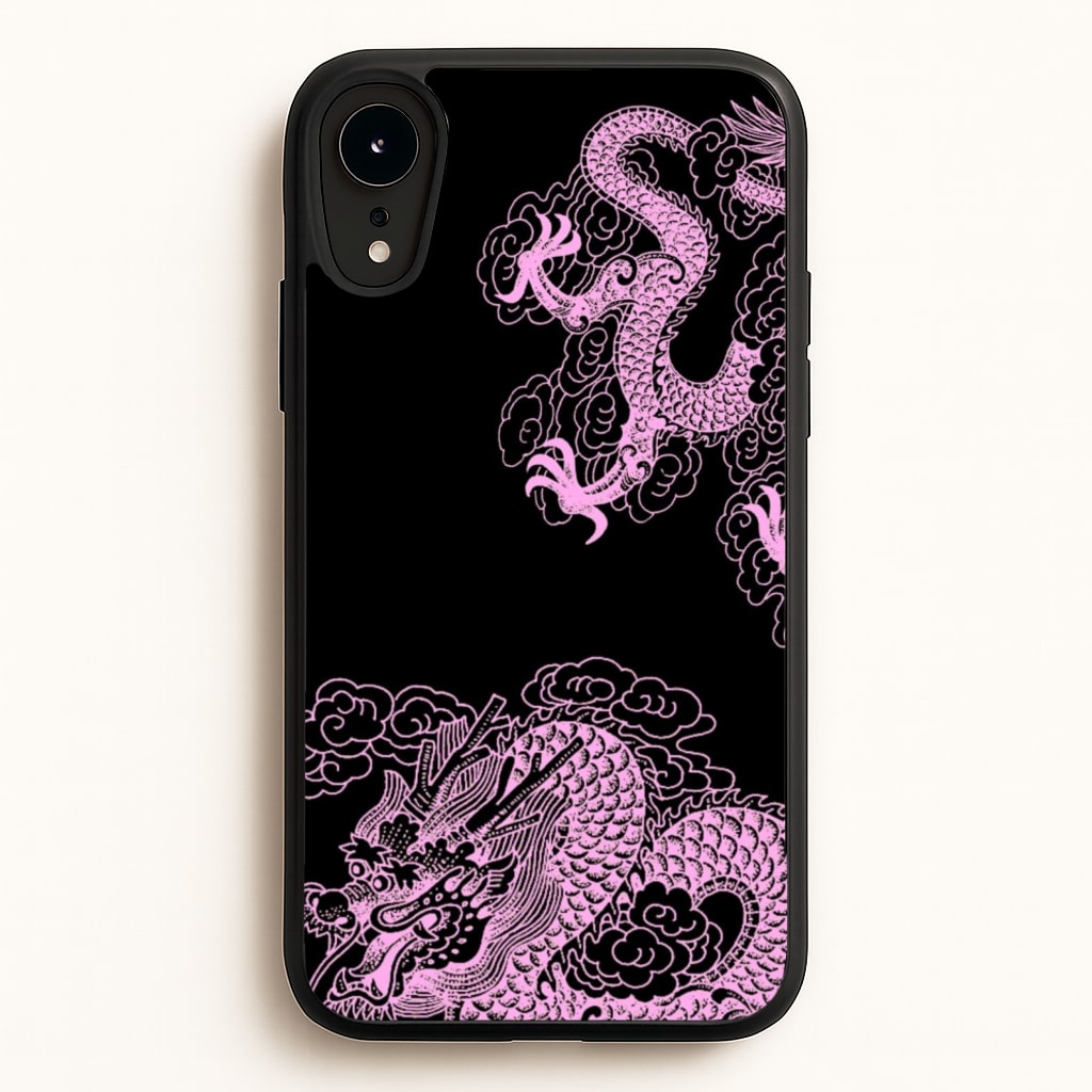 Purple Dragon  - Dragon Phone Case for iPhone XR