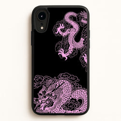 Purple Dragon  - Dragon Phone Case for iPhone XR