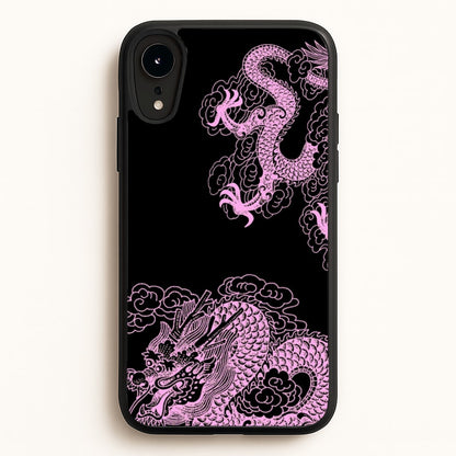 Purple Dragon  - Dragon Phone Case for iPhone XR
