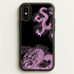 Purple Dragon  - Dragon Phone Case for iPhone X / XS