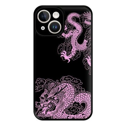 Purple Dragon Phone Case for iPhone 14