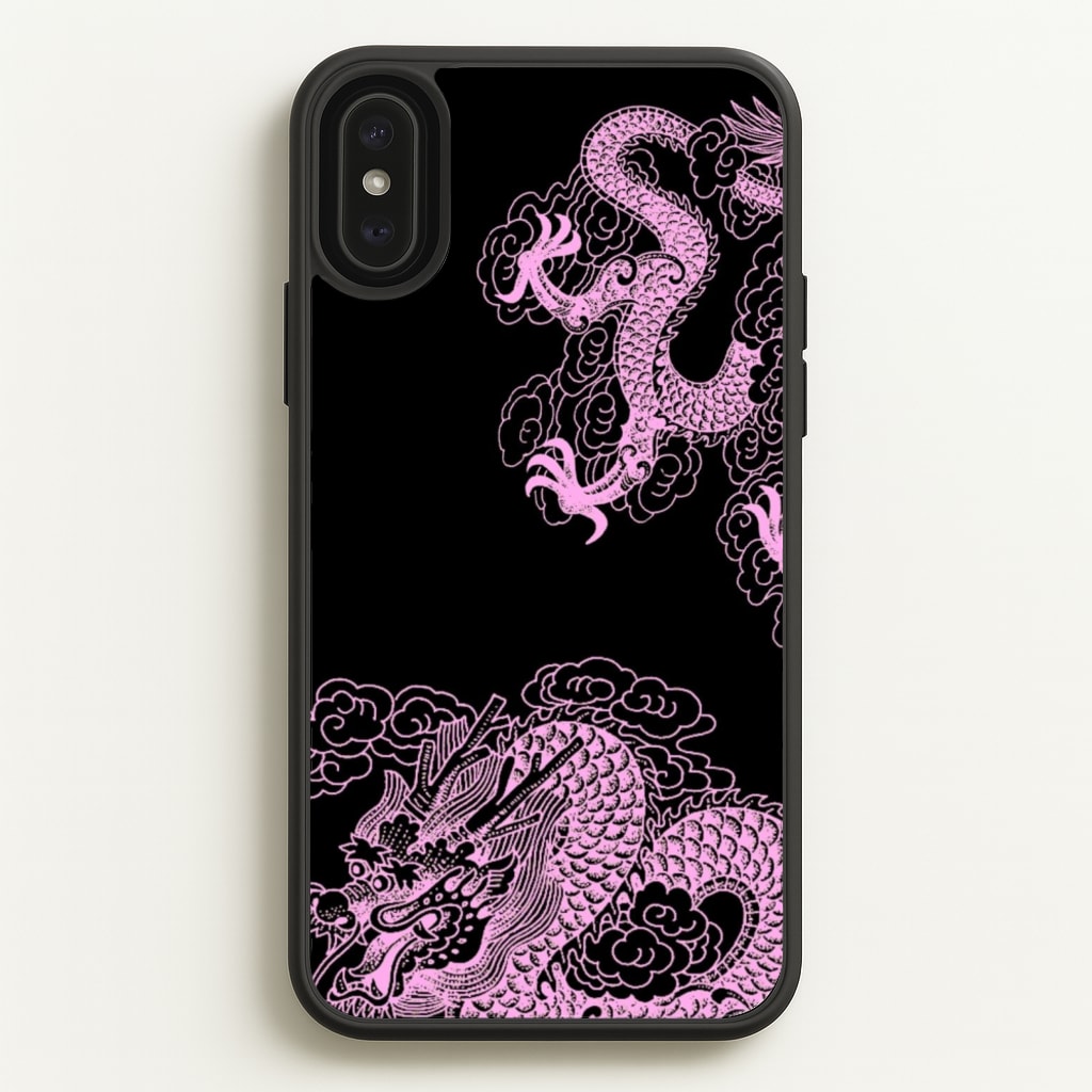 Purple Dragon  - Dragon Phone Case for iPhone XS Max