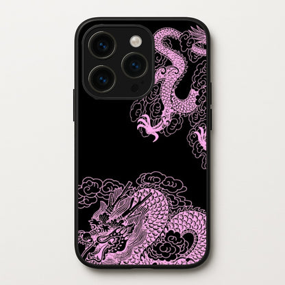 Purple Dragon  - Dragon Phone Case for iPhone 15 Pro Max