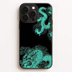 Green Dragon  - Dragon Phone Case for iPhone 16 Pro Max