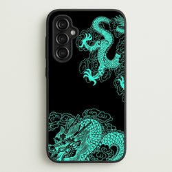 Green Dragon  - Dragon Phone Case for Galaxy A14