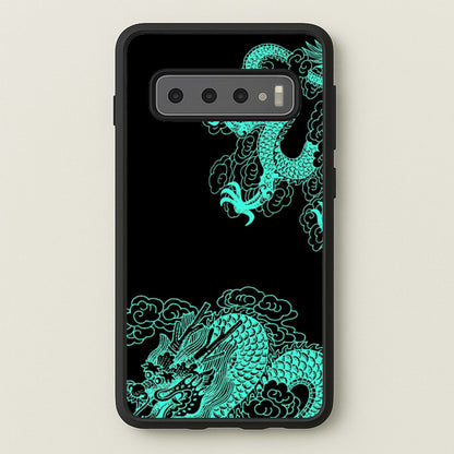 Green Dragon  - Dragon Phone Case for Galaxy S10 Plus