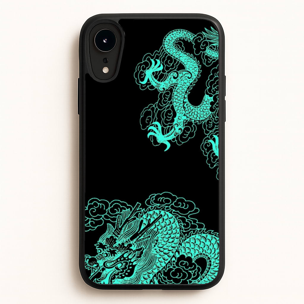 Green Dragon  - Dragon Phone Case for iPhone XR