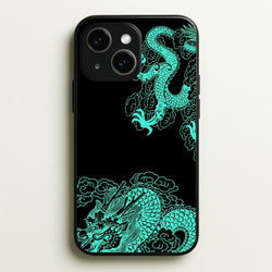 Green Dragon  - Dragon Phone Case for iPhone 14