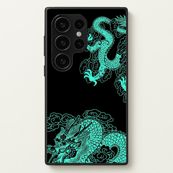 Green Dragon  - Dragon Phone Case for Galaxy S24 Ultra