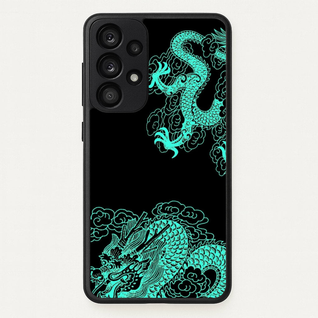 Green Dragon  - Dragon Phone Case for Galaxy A53