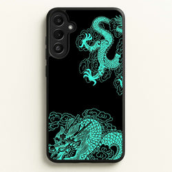 Green Dragon  - Dragon Phone Case for Galaxy A36