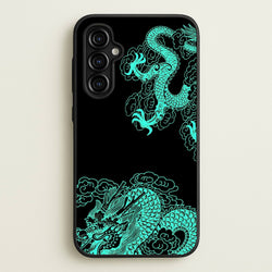 Green Dragon  - Dragon Phone Case for Galaxy A54