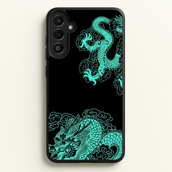 Green Dragon  - Dragon Phone Case for Galaxy A34