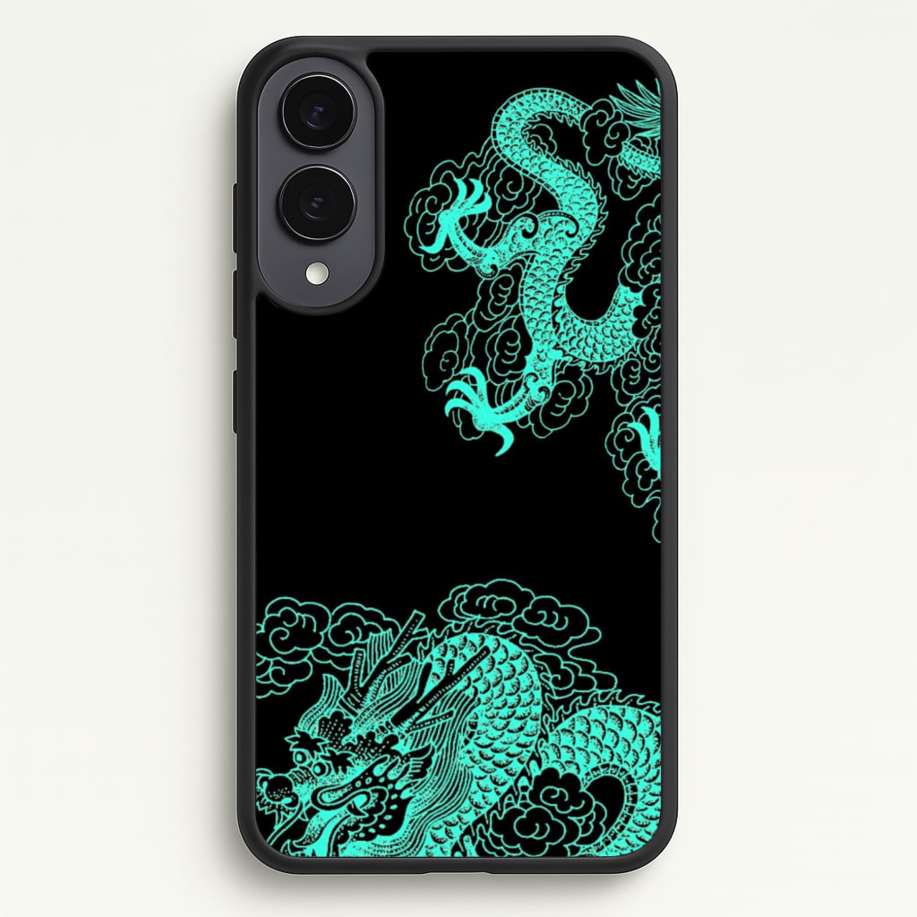 Green Dragon  - Dragon Phone Case for Galaxy S25 Edge