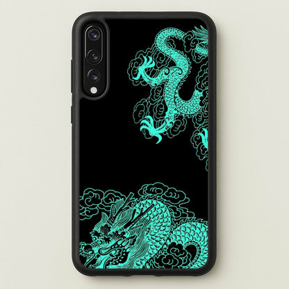 Green Dragon  - Dragon Phone Case for Huawei P20 Pro