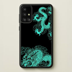 Green Dragon  - Dragon Phone Case for Galaxy A71