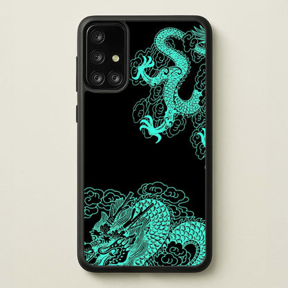 Green Dragon  - Dragon Phone Case for Galaxy A71