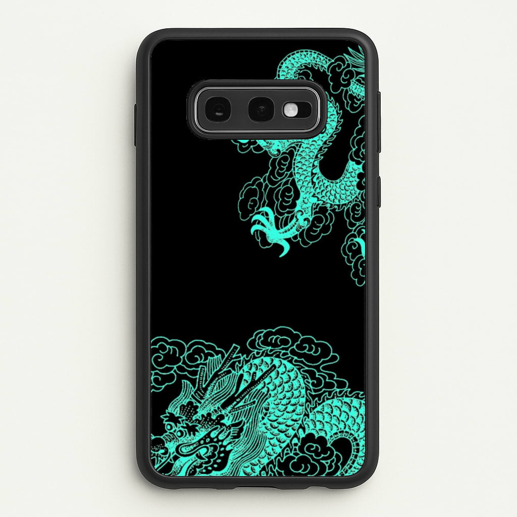 Green Dragon  - Dragon Phone Case for Galaxy S10e