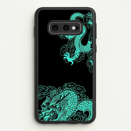 Green Dragon  - Dragon Phone Case for Galaxy S10e