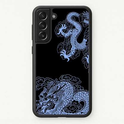 Dark Blue Dragon  - Dragon Phone Case for Galaxy S22 Plus