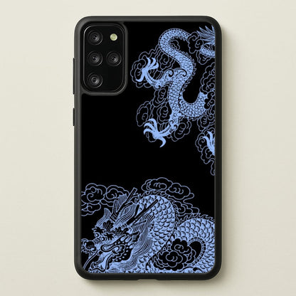 Dark Blue Dragon  - Dragon Phone Case for Galaxy S20 Plus