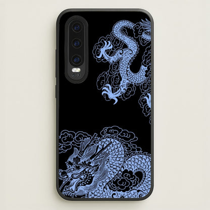 Dark Blue Dragon  - Dragon Phone Case for Huawei P30