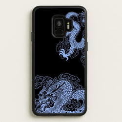 Dark Blue Dragon  - Dragon Phone Case for Galaxy S9