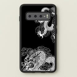 White Dragon  - Dragon Phone Case for Galaxy S10 Plus