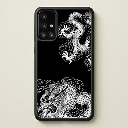 White Dragon  - Dragon Phone Case for Galaxy A71