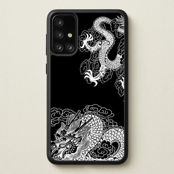 White Dragon  - Dragon Phone Case for Galaxy A71