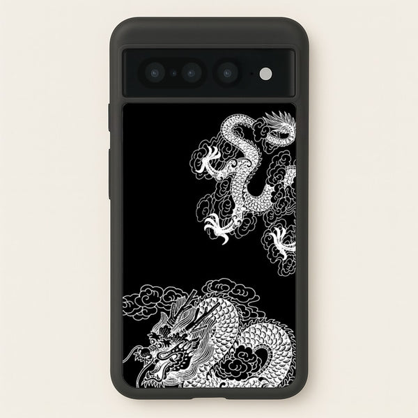 White Dragon  - Dragon Phone Case for Google Pixel 7 Pro