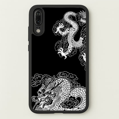 White Dragon  - Dragon Phone Case for Huawei P20