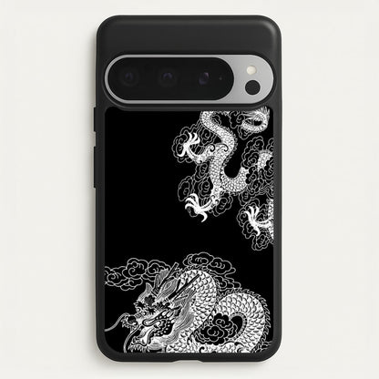 White Dragon  - Dragon Phone Case for Google Pixel 9 Pro XL