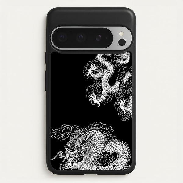 White Dragon  - Dragon Phone Case for Google Pixel 9 Pro XL