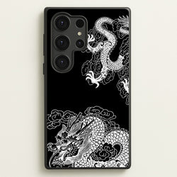 White Dragon  - Dragon Phone Case for Galaxy S25 Ultra