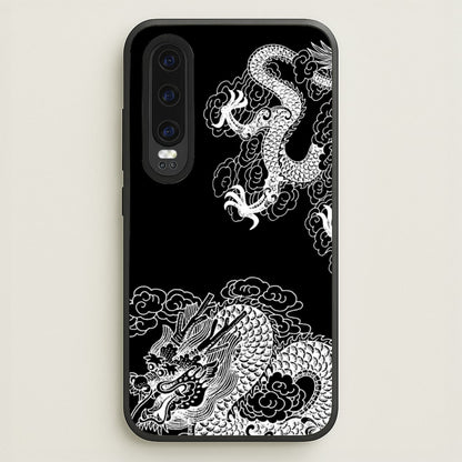 White Dragon  - Dragon Phone Case for Huawei P30