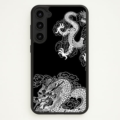 White Dragon  - Dragon Phone Case for Galaxy S23 Plus