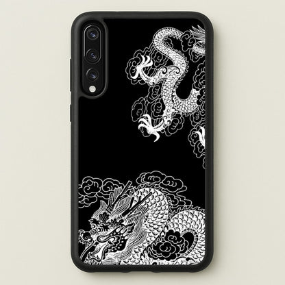 White Dragon  - Dragon Phone Case for Huawei P20 Pro
