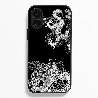 White Dragon  - Dragon Phone Case for iPhone 16 Plus