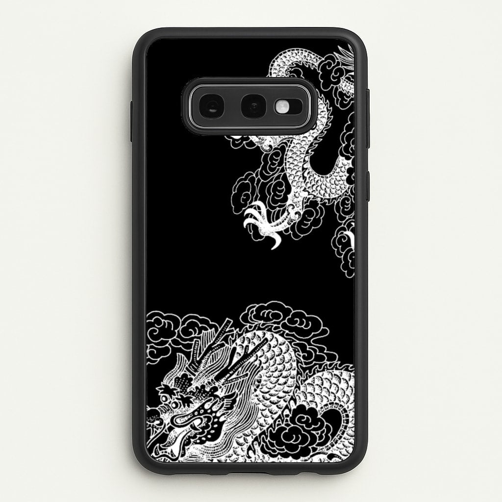 White Dragon  - Dragon Phone Case for Galaxy S10e